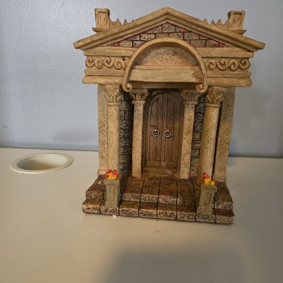 🎀SALE 🎀Vintage Trim A Home O'Holy Night "Temple" Nativity Scene - Picture 7 of 9